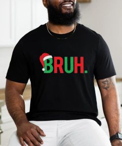 Santa Hat Bruh Merry Christmas 2023 Shirt