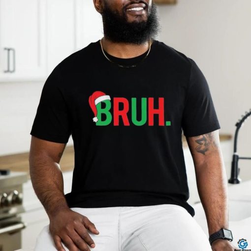 Santa Hat Bruh Merry Christmas 2023 Shirt