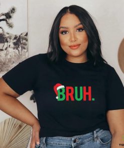 Santa Hat Bruh Merry Christmas 2023 Shirt