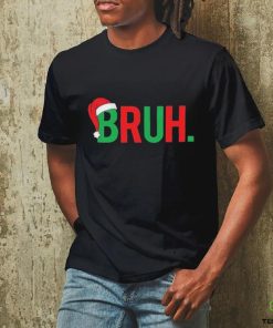 Santa Hat Bruh Merry Christmas 2023 Shirt