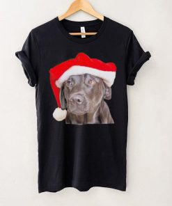 Santa Hat Christmas Dog Labrador Retriever shirt