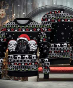 Santa Hat Darth Vader Star Wars Ugly Christmas Sweater