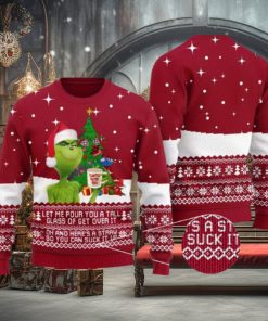 Santa Hate You Grinch Style 6 Ugly Christmas Sweater Holiday For Men And Women