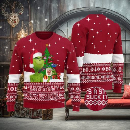 Santa Hate You Grinch Style 6 Ugly Christmas Sweater Holiday For Men And Women