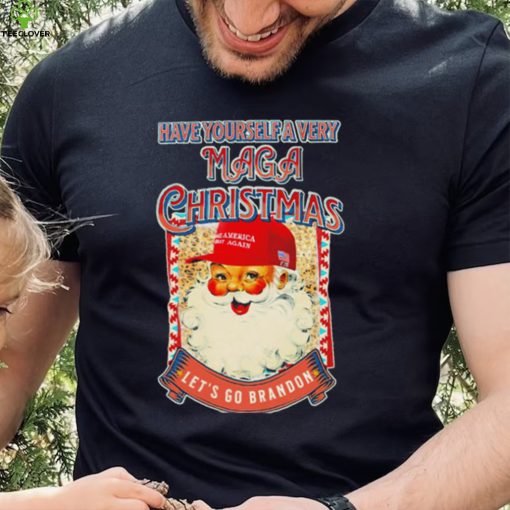 Santa Have yourself a very MAGA Christmas let’s go brandon 2022 hoodie, sweater, longsleeve, shirt v-neck, t-shirt