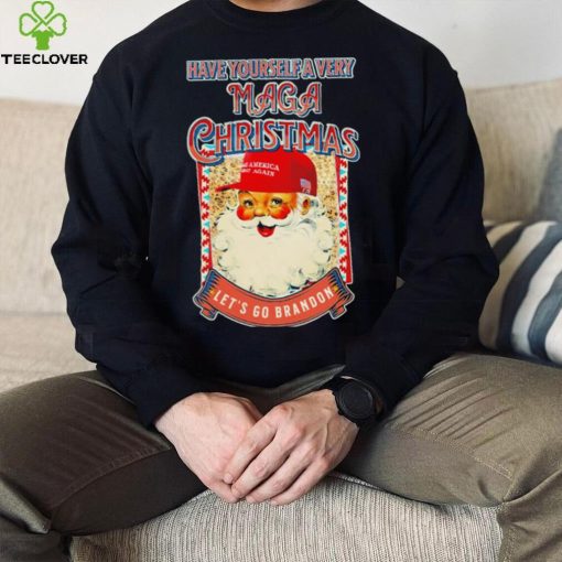 Santa Have yourself a very MAGA Christmas let’s go brandon 2022 hoodie, sweater, longsleeve, shirt v-neck, t-shirt