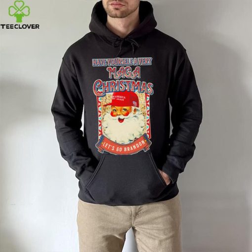 Santa Have yourself a very MAGA Christmas let’s go brandon 2022 hoodie, sweater, longsleeve, shirt v-neck, t-shirt