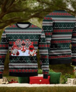 Santa Hockey Ugly Christmas Sweater Funny Gift For Men And Women Family Holidays