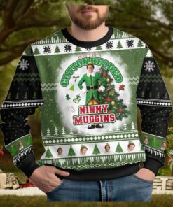 Santa I Know Him Xmas Sweater, Buddy The Elf Ugly Sweater, Elf Santa Omg Holiday Sweater, Christmas Movie Sweater, Christmas Gift