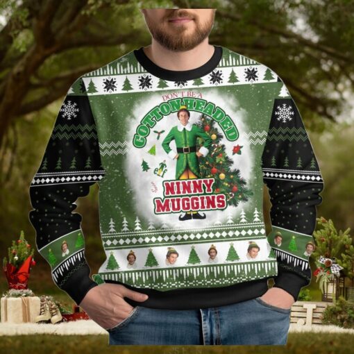 Santa I Know Him Xmas Sweater, Buddy The Elf Ugly Sweater, Elf Santa Omg Holiday Sweater, Christmas Movie Sweater, Christmas Gift