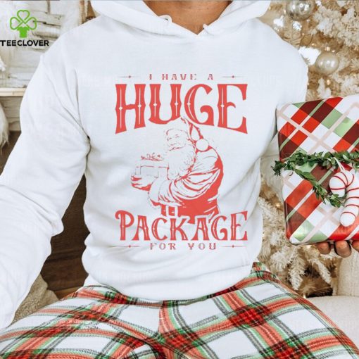 Santa I have a huge package for you shirt