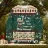 Pabst Blue Ribbon For Everybody Santa Sleigh Ugly Christmas Sweater