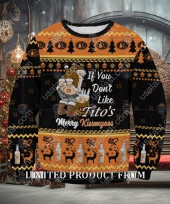 Santa If You Don’t Like Tito’s Merrykissmyass Ugly Christmas Sweater