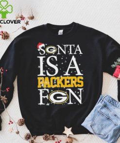 Santa Is A Green Bay Packers Fan Christmas T Shirt