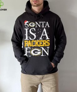 Santa Is A Green Bay Packers Fan Christmas T Shirt