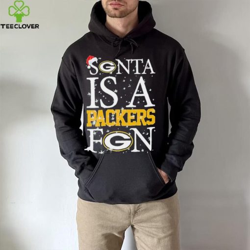 Santa Is A Green Bay Packers Fan Christmas T Shirt