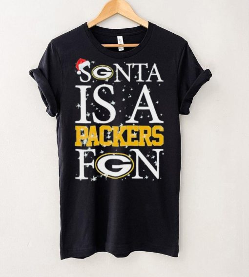 Santa Is A Green Bay Packers Fan Christmas T Shirt