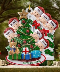 Santa Is Coming Christmas Ornament