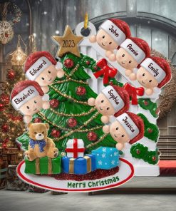 Santa Is Coming Christmas Ornament
