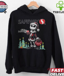 Santa Jack Skellington Safeway Logo Merry Christmas 2024 Shirt