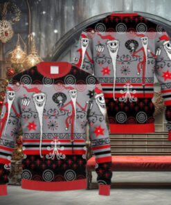 Santa Jack Skellington Ugly Sweater