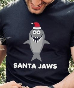 Santa Jaws Christmas T shirt