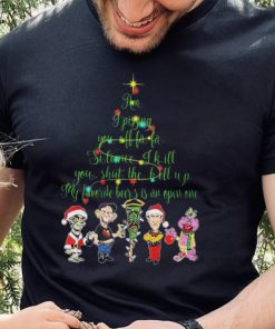 Santa Jeff Dunham Tree Am I Pissing You Off Fa Fa Christmas Shirt