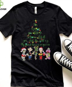 Santa Jeff Dunham Tree Am I Pissing You Off Fa Fa Christmas Shirt