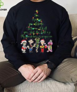 Santa Jeff Dunham Tree Am I Pissing You Off Fa Fa Christmas Shirt