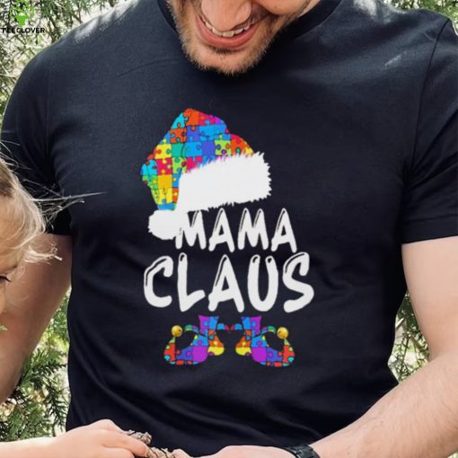 Santa Mama Claus Shoes Shirt