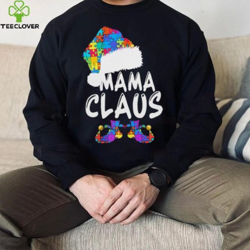 Santa Mama Claus Shoes Shirt