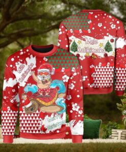 Santa Mele Kalikimaka Christmas Sweater