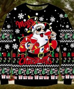 Santa Merry Christmas Ugly Christmas Sweater