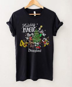 Santa Mickey And Friends Holiday Magic Christmas T shirt, Disney Christmas Family Shirt