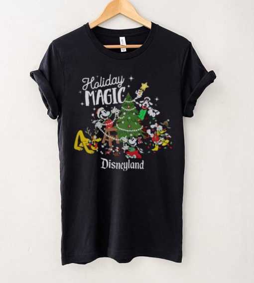 Santa Mickey And Friends Holiday Magic Christmas T hoodie, sweater, longsleeve, shirt v-neck, t-shirt, Disney Christmas Family Shirt