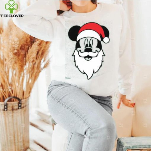 Santa Mickey Mouse Adult, Matching Merry Christmas Shirt