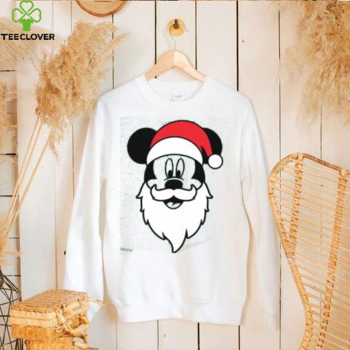 Santa Mickey Mouse Adult, Matching Merry Christmas Shirt