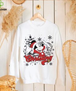 Santa Mickey Shirt, Mickey Mouse Christmas Shirts