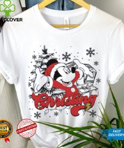 Santa Mickey Shirt, Mickey Mouse Christmas Shirts