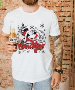 Santa Mickey Shirt, Mickey Mouse Christmas Shirts