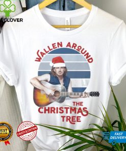 Santa Morgan Wallen Around The Christmas Tree Vintage shirt