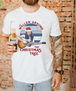 Santa Morgan Wallen Around The Christmas Tree Vintage shirt