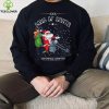 Santa Saxophone Christmas Lights Cute Instrument Xmas Shirt