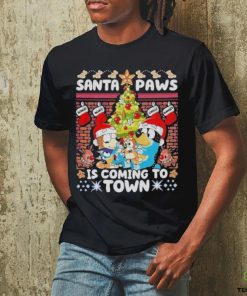 Santa Paws Bluey T Shirt