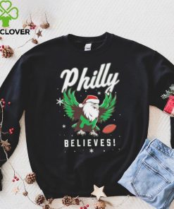 Santa Philly Football Believes hoodie, sweater, longsleeve, shirt v-neck, t-shirt