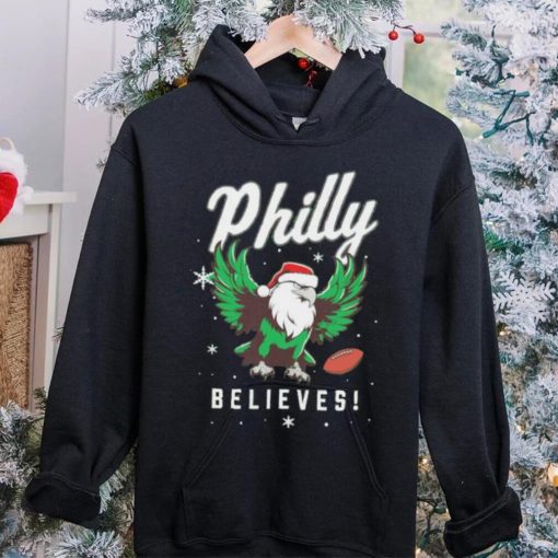 Santa Philly Football Believes hoodie, sweater, longsleeve, shirt v-neck, t-shirt