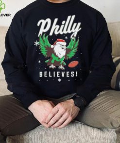 Santa Philly Football Believes hoodie, sweater, longsleeve, shirt v-neck, t-shirt