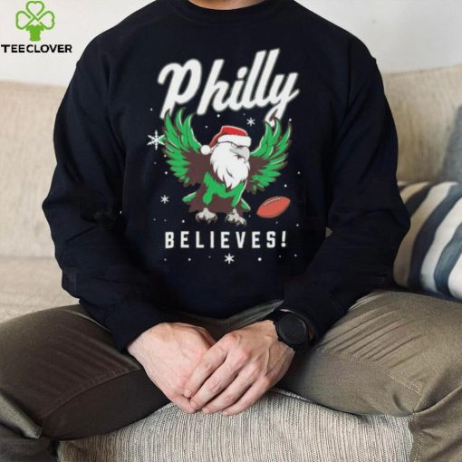 Santa Philly Football Believes hoodie, sweater, longsleeve, shirt v-neck, t-shirt