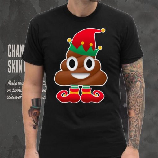 Santa Poop Emoji Christmas Shirt