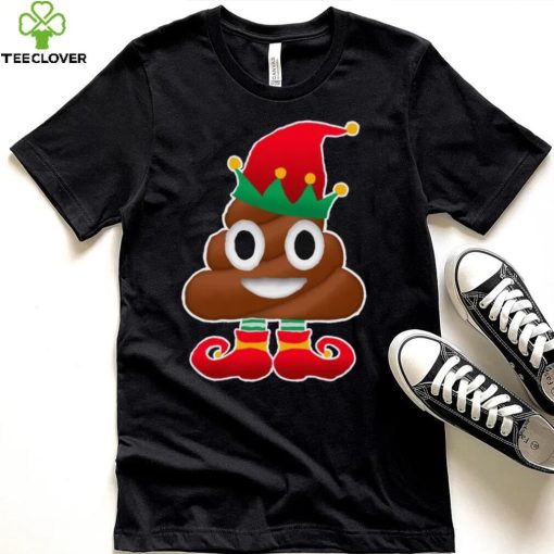 Santa Poop Emoji Christmas Shirt